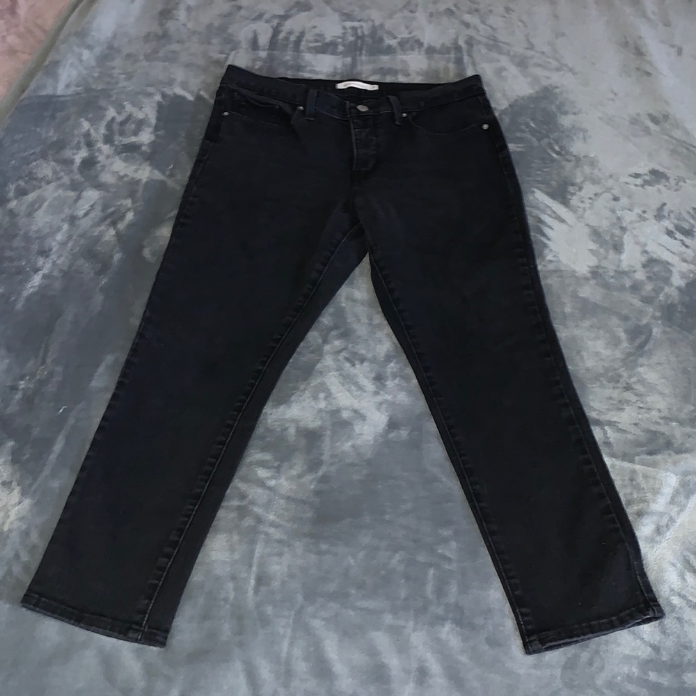 Levi’s womens black jeans